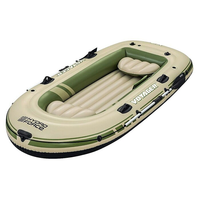 Bestway Hydro Force Napihljiv čoln Voyager X3  (Primerno za: 3 osebe, Nosilnost: 360 kg, Do x Š x V: 294 x 137 x 39 cm) | 1413 - Badeboote, SUPs,Fun Tubes,Wasserski | ABIM - Boote | ABI - Nautic | AB - Nautic | A - Eisenwaren | BAUHAUS