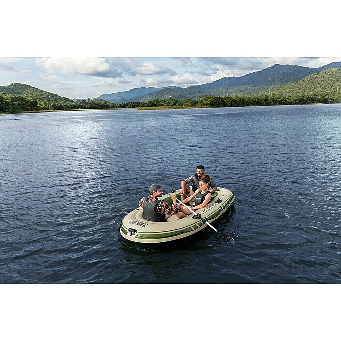 Bestway Hydro Force Napihljiv čoln Voyager X3  (Primerno za: 3 osebe, Nosilnost: 360 kg, Do x Š x V: 294 x 137 x 39 cm) | 1413 - Badeboote, SUPs,Fun Tubes,Wasserski | ABIM - Boote | ABI - Nautic | AB - Nautic | A - Eisenwaren | BAUHAUS