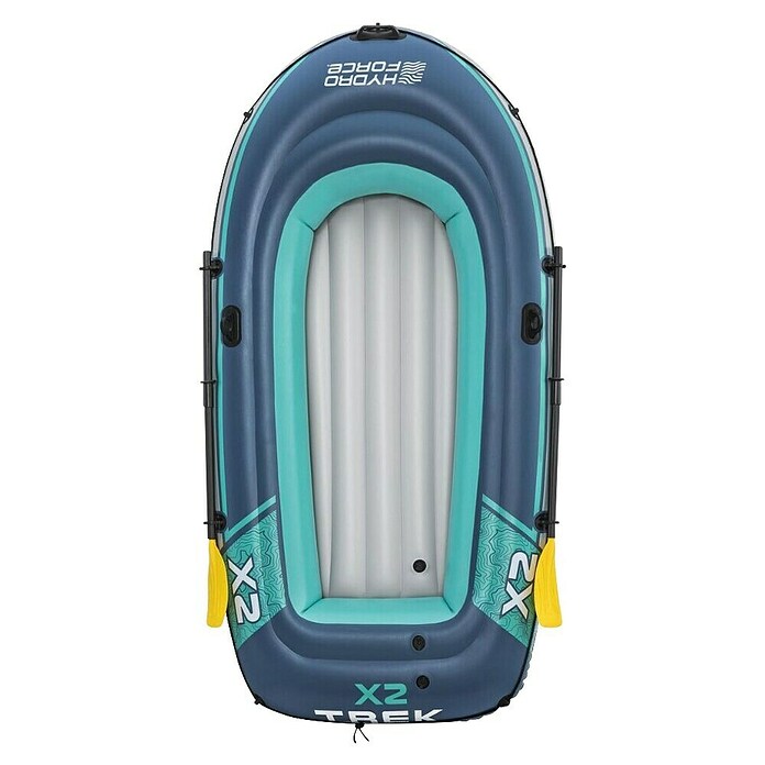 Bestway Hydro Force Gumeni čamac na napuhavanje Trek X2  (Prikladno za: 2 osobe, Nosivost: 250 kg, D x Š x V: 232 x 118 x 37 cm) | BAUHAUS