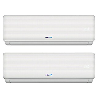 Ocelair Aire acondicionado Inverter 2x1 (3.500 W, 3.500 W, 22 m², Blanco)