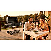 Kingstone KMS Žar na oglje Black Angus Maxi  (Površina za peko (Š x G): 92 x 43 cm, Črne barve) | 8304 - Holzkohlegrill QM | ICGA - Grillgeräte | ICG - Grillgeräte / Grillzubehör | IC - Freizeit im Garten | I - Stadtgarten | BAUHAUS