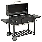 Kingstone KMS Žar na oglje Black Angus Maxi  (Površina za peko (Š x G): 92 x 43 cm, Črne barve) | 8304 - Holzkohlegrill QM | ICGA - Grillgeräte | ICG - Grillgeräte / Grillzubehör | IC - Freizeit im Garten | I - Stadtgarten | BAUHAUS
