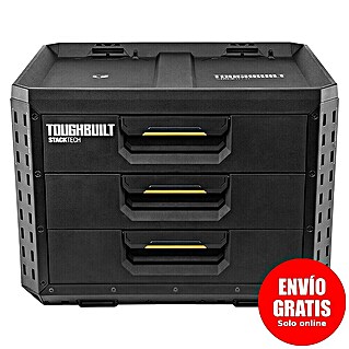 ToughBuilt StackTech Caja para herramientas TB-B1-D-70-3 (Al x An x Pr: 390 x 530 x 400 mm, Plástico, Número de cajones: 3 ud.)