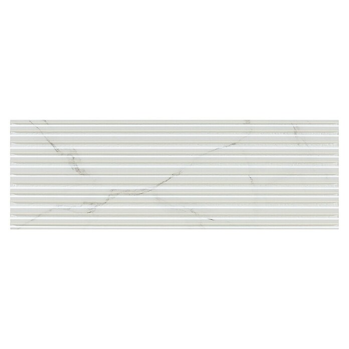 Halcón Zidna pločica Naos Nazca Blanco Mate  (30 x 90 cm, Bijela, Mat) | BAUHAUS