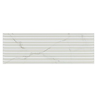 Halcón Zidna pločica Naos Nazca Blanco Mate (30 x 90 cm, Bijela, Mat)