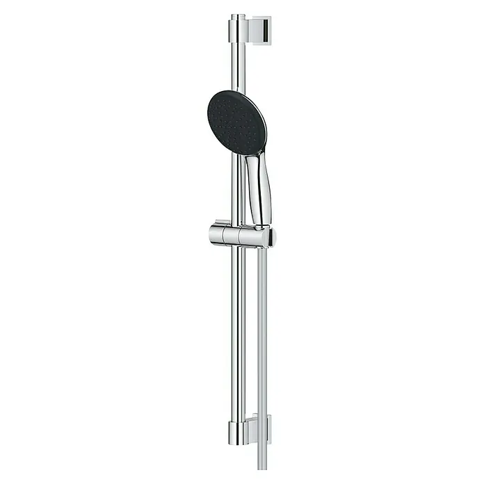 Grohe QuickFix Vitalio Start Brausegarnitur - Lochabstand: 47 cm - 62 cm, Anzahl Strahlarten: 2 Stk. - Duschstangenset: Brausekopf mit verstellbarer Stange für optimalen Komfort und ein modernes Badezimmerdesign.
