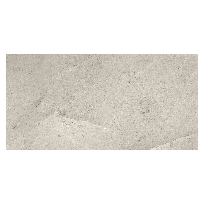 Cersanit Porculanska pločica Arenario Grey Polished  (60 x 120 cm, Sjaj) | BAUHAUS