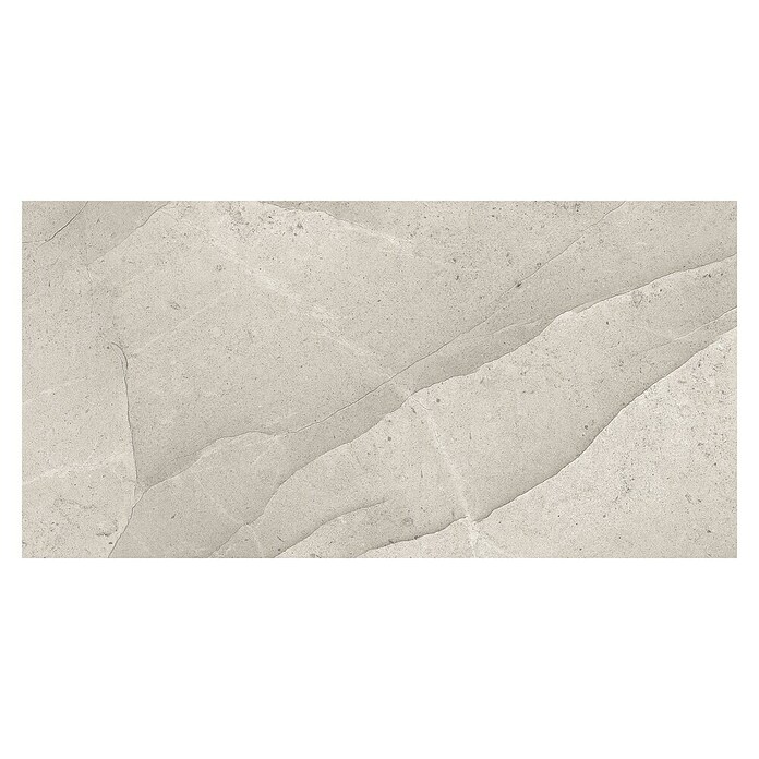 Cersanit Porculanska pločica Arenario Grey Polished  (60 x 120 cm, Sjaj) | BAUHAUS