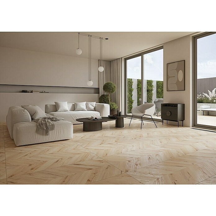 Cersanit Podna pločica GPT1169 Cream Mat  (59,8 x 119,8 cm, Mat) | BAUHAUS