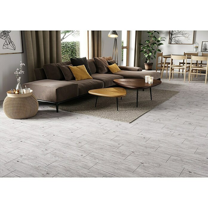 Cersanit Podna pločica G1806 White  (18,5 x 59,8 cm, Mat) | BAUHAUS