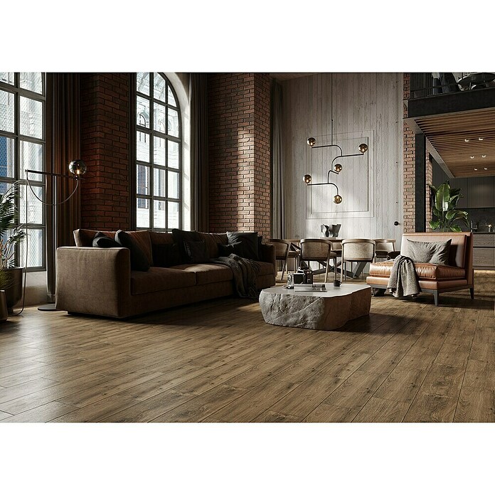 Cersanit Podna pločica Stylewood Brown Mat  (18,5 x 59,8 cm, Mat) | BAUHAUS