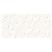 Cersanit Zidna pločica Hex  (59,8 x 29,8 cm, Bijela, Svilenkasti sjaj) | BAUHAUS