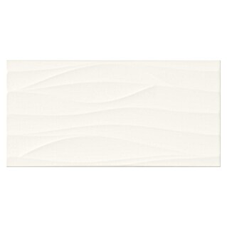 Cersanit Stenska ploščica PS800 White Satin Wave Structure (59,8 x 29,8 cm, Svilnati sijaj)