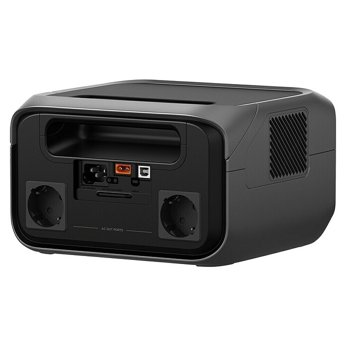 EcoFlow Prijenosna energetska stanica River 3 Plus  (286 Wh, Crna) | BAUHAUS
