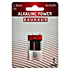BAUHAUS Batterie Power E Block 6LR61 (9-Volt-Block, Alkali-Mangan, 9 V, 1 Stk.) | BAUHAUS