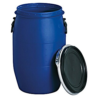 Graf Weithalsfass (60 l, Blau, Mit Deckel)