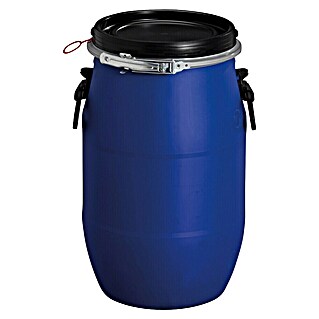 Graf Weithalsfass (30 l, Blau, Mit Deckel)