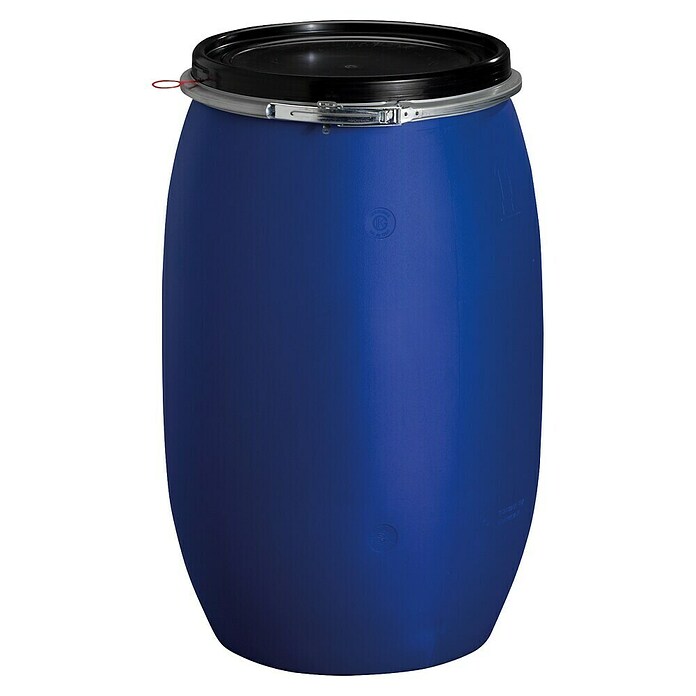 Graf Weithalsfass (220 l, Blau, Mit Deckel) | BAUHAUS