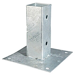 Stabilit Aufschraubhülse (L x B x H: 91 x 91 x 150 mm, Stahl)