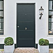 THT Puerta de entrada exterior Saga 100 (Derecha, 90 x 210 cm, Antracita) | BAUHAUS
