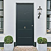 THT Puerta de entrada exterior Saga 100 (Izquierda, 90 x 210 cm, Antracita) | BAUHAUS