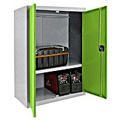 Simonrack Simonlocker Taquilla Multi Professional Desmontado (L x An x Al: 40 x 80 x 90 cm, Gris/Verde, Número de baldas: 1 ud.) | BAUHAUS