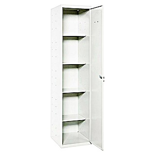 Simonrack Simonlocker Taquilla Cleaning Desmontada (L x An x Al: 40 x 40 x 180 cm, Número de puertas: 1 ud., Blanco/Blanco)