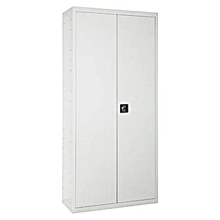 Simonrack Simonlocker Taquilla Multi Professional Desmontado (L x An x Al: 40 x 80 x 180 cm, Blanco/Blanco, Número de baldas: 4 ud.)