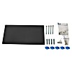Simonrack Panelclick Panel perforado con 22 ganchos y 8 accesorios (L x An: 150 x 60 cm, Antracita) | BAUHAUS