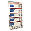 Simonrack Panelclick Panel perforado con 14 ganchos y 3 accesorios (L x An: 120 x 60 cm, Antracita) | BAUHAUS