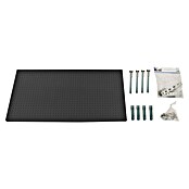 Simonrack Panelclick Panel perforado con 22 ganchos y 3 accesorios (L x An: 150 x 60 cm, Antracita) | BAUHAUS