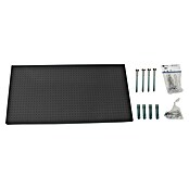 Simonrack Panelclick Panel perforado con 14 ganchos y 3 accesorios (L x An: 120 x 60 cm, Antracita) | BAUHAUS