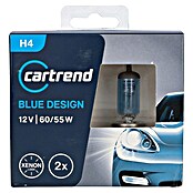 UniTEC Halogen-Scheinwerferlampe XENON Blue Design (H4, 2 Stk.)