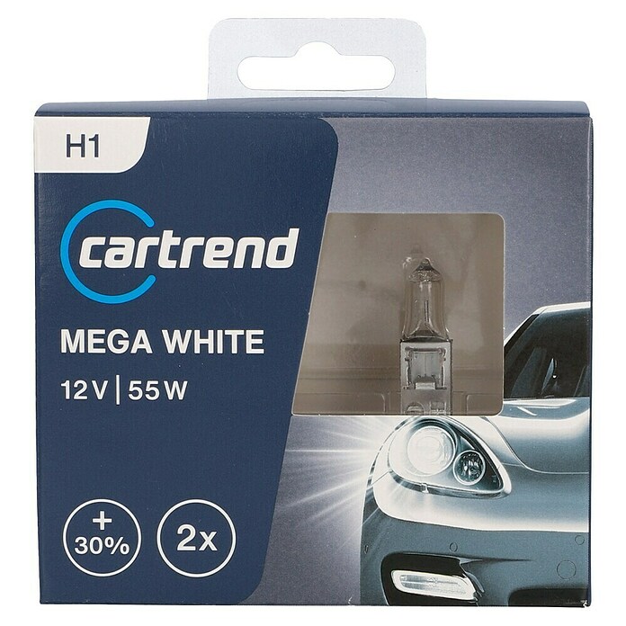 UniTEC Hauptscheinwerfer-Lampen XENON Mega White (H1, 2 Stk.)