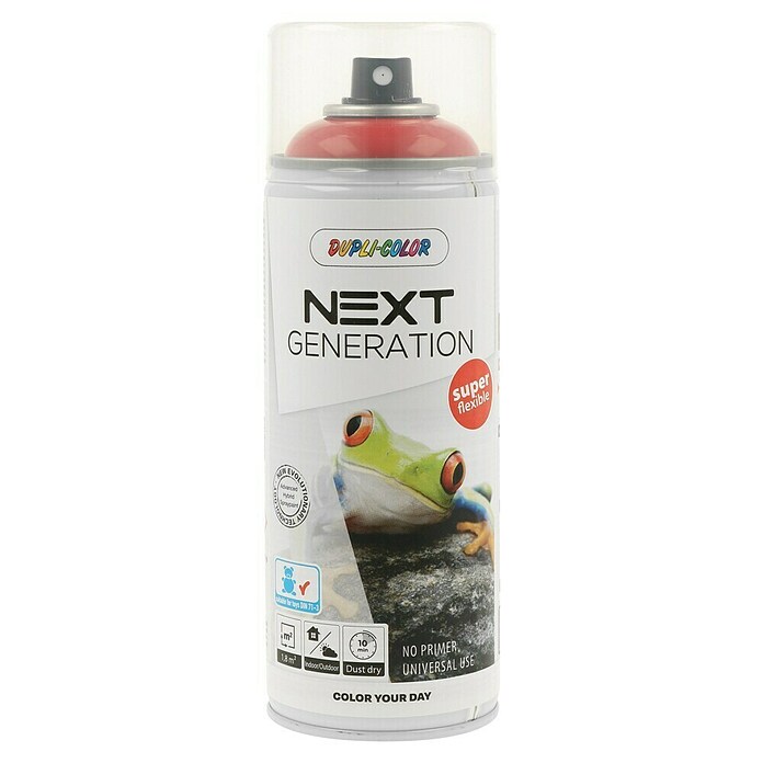 Dupli-Color Next Lakspray RAL 3020 (Verkeersrood, Glanzend, 400 ml)