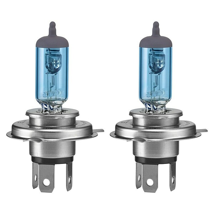UniTEC Halogen-Scheinwerferlampe XENON Blue Design (H4, 2 Stk.)