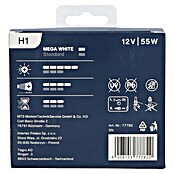 UniTEC Hauptscheinwerfer-Lampen XENON Mega White (H1, 2 Stk.)