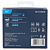 UniTec Halogen-Scheinwerferlampe XENON Blue Design (H7, 2 Stk.)