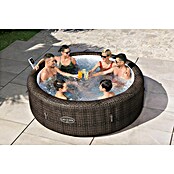 Bestway Lay-Z-Spa Prenosni masažni bazen Bali Smart AirJet™ 7  (Ø x V: 216 x 71 cm, Rjava, 1.260 l) | Napihljivi masažni bazeni | Masažni bazeni | Bazeni | Vrt in prosti čas | Izdelki | BAUHAUS