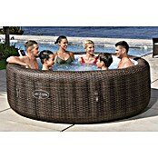 Bestway Lay-Z-Spa Prenosni masažni bazen Bali Smart AirJet™ 7  (Ø x V: 216 x 71 cm, Rjava, 1.260 l) | Napihljivi masažni bazeni | Masažni bazeni | Bazeni | Vrt in prosti čas | Izdelki | BAUHAUS