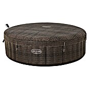 Bestway Lay-Z-Spa Prenosni masažni bazen Bali Smart AirJet™ 7  (Ø x V: 216 x 71 cm, Rjava, 1.260 l) | Napihljivi masažni bazeni | Masažni bazeni | Bazeni | Vrt in prosti čas | Izdelki | BAUHAUS