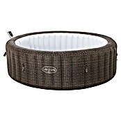 Bestway Lay-Z-Spa Prenosni masažni bazen Bali Smart AirJet™ 7  (Ø x V: 216 x 71 cm, Rjava, 1.260 l) | Napihljivi masažni bazeni | Masažni bazeni | Bazeni | Vrt in prosti čas | Izdelki | BAUHAUS