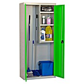 Simonrack Simonlocker Taquilla Cleaning Desmontada (L x An x Al: 40 x 80 x 180 cm, Número de puertas: 2 ud., Gris/Verde) | BAUHAUS