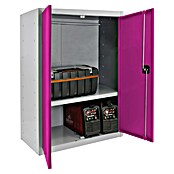 Simonrack Simonlocker Taquilla Multi Professional Desmontado (L x An x Al: 40 x 80 x 90 cm, Gris/Rosa, Número de baldas: 1 ud.) | BAUHAUS