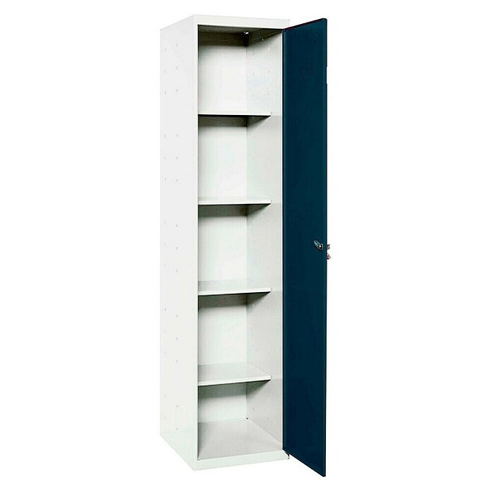 Simonrack Simonlocker Taquilla Cleaning Desmontada (L x An x Al: 40 x 40 x 180 cm, Número de puertas: 1 ud., Blanco/Antracita) | BAUHAUS