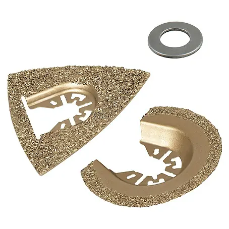 Wolfcraft  Set de hojas de sierra Para herramientas oscilantes