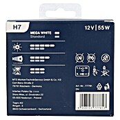 UniTEC Hauptscheinwerfer-Lampen XENON Mega White (H7, 2 Stk.)