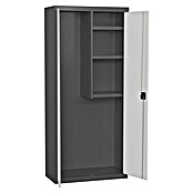 Simonrack Simonlocker Armario multiusos metálico Cleaning Desmontado (L x An x Al: 40 x 60 x 180 cm, Número de puertas: 2 ud., Antracita/Blanco) | BAUHAUS