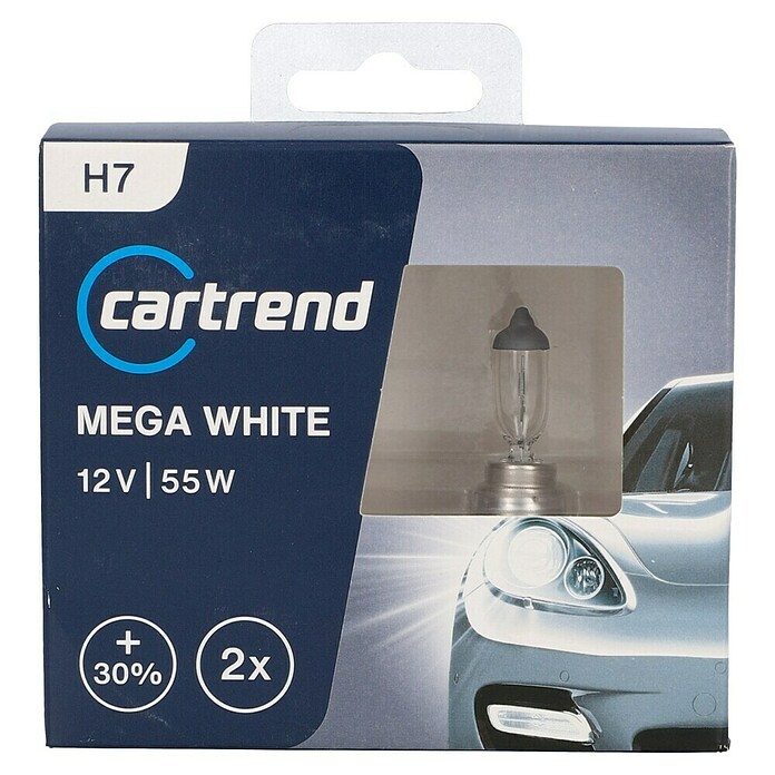 UniTEC Hauptscheinwerfer-Lampen XENON Mega White (H7, 2 Stk.)