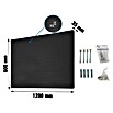 Simonrack Panelclick Panel perforado con 14 ganchos y 3 accesorios (L x An: 120 x 60 cm, Antracita) | BAUHAUS